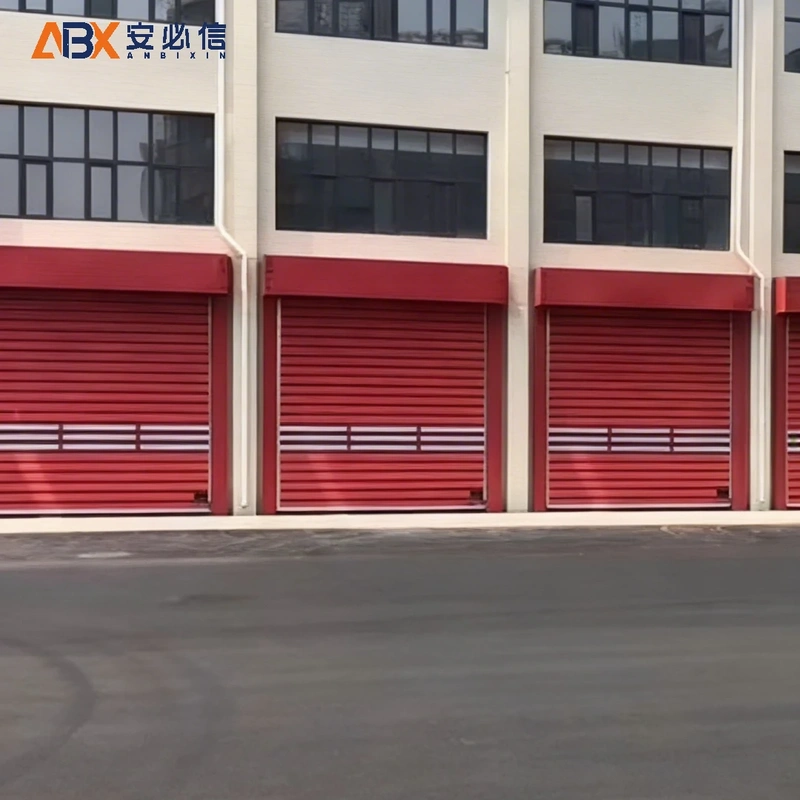 白城消防高速门